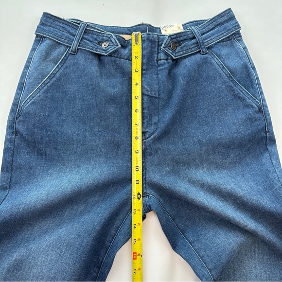 ANTHROPOLOGIE Pilcro Polished Mid-Rise Bootcut Jeans Women’s Size 31 Medium Wash - Picture 14 of 17